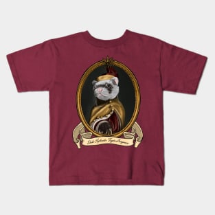 Renaissance Pet - Duke Sylvester Fagin Longmore (A Ferret) Kids T-Shirt